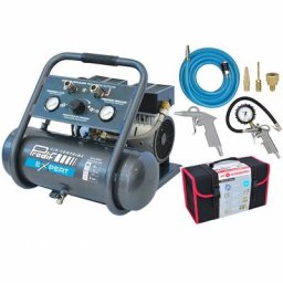 Prodif - Compresseur coaxial silencieux 6L SIL6JPRO + Kit 6 accessoires raccords rapides