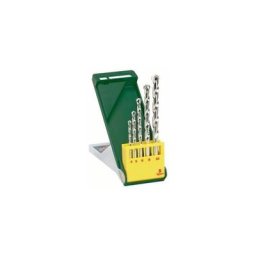 Accessories Promoline 2607019438 carbure de tungstène Jeu de forets spiralés pour pierre 5 pièces 4