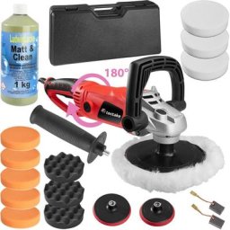 Lustreuse Polisseuse Rotative 1600W - machine a polir, polisseur de voiture, polisseuse a disque