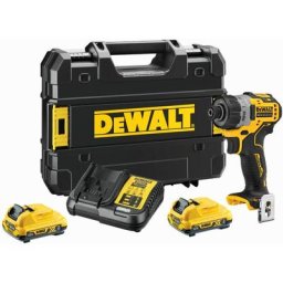 Dewalt - tournevis 12V (1/4 ) DCF601D2 / 2x batterie 2.0 Ah