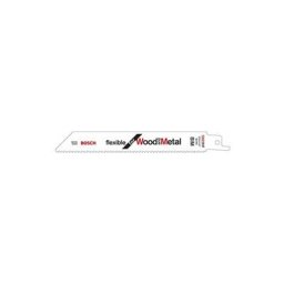 Lame de scie-sabre s 922 hf, Flexible for Wood and Metal, lot de 2 Bosch Accessories 2608656039