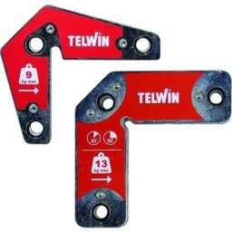 2 equerres soudage magnetiques 90X90-12mm Telwin S05877