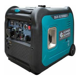 Générateur à essence-gaz de type inverter ks 5500iEG s