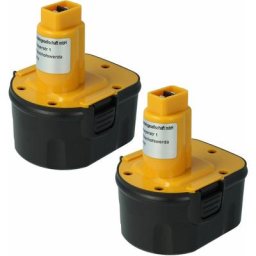 2x Batteries presses compatible avec Rems, accu 12 v ni-cd / ni-h (2000mAh NiMH 12 v) - Vhbw