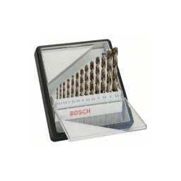 Robust hss-co 2607019926 coffret de mèches à tige ronde lot de 13 - Bosch