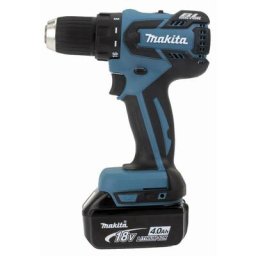 Makita - Perceuse visseuse 18 v Li-Ion 4 Ah ø 13 mm 2 batteries, chargeur, coffret - DDF459RMJ