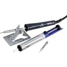 Toolcraft - Set de soudure MD-015PP 15 w avec support, avec pompe à dessouder