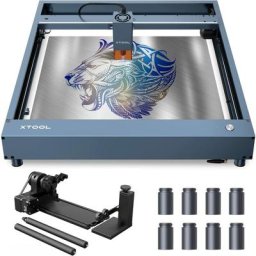 Graveur - 60W Machine de Découpe Laser cnc Bricolage, Puissance de Sortie 10W Xtool D1 Pro 10W avec