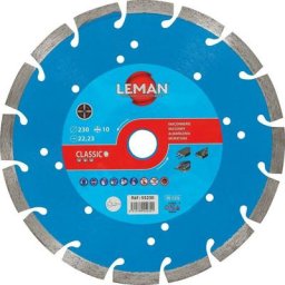 Leman - Disque diamant béton armé Acier Classic ø 230 Alésage 22,23 Ep. 2,5mm