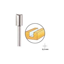 Dremel - Fraise à défoncer hss 6.4 mm 654