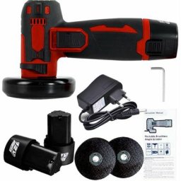 Mini meuleuse d'angle, moteur puissant et dissipation thermique sans fil, coupe et meulage de