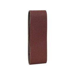 2609256192 Set de 3 bandes abrasives pour ponceuses à bande, qualité rouge - Bosch