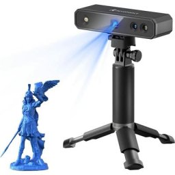 Mini Standard Scanner 3D 0.02mm haute Précision Lumière Bleue pour imprimante 3D,avec Portable