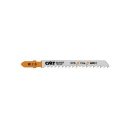 JT101D-5 5 lames pour scie sauteuse en hcs pour bois droite et fin 100X4X6TPI