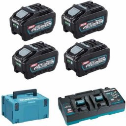 191U42-2 Energy Kit 40 v Max 4x5.0 Ah avec chargeur rapide double - Makita