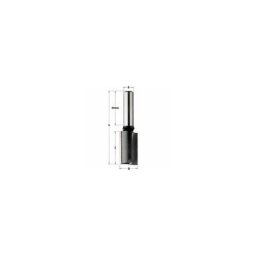 Fraise carbure industrielle 28 mm longue Queue 12 mm - CMT