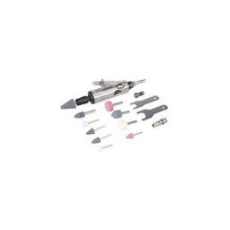 Silverline - Meuleuse droite pneumatique de ponçage micro pour compresseur