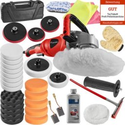 Lustreuse Polisseuse Rotative 1400W - machine a polir, polisseur de voiture, polisseuse a disque