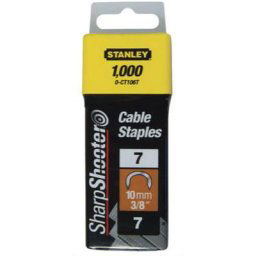 Stanley - Agrafes cavaliers 12mm type 7 boîte de 1000 1-CT108T