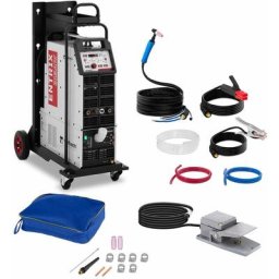 Poste à souder à l'arc Soudure Soudage Alu Eau mma tig ac/dc Hot Start 315A 400V - Rouge