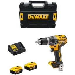 Dewalt - DCD796P2 Set de Perceuse visseuse à percussion 18V Li-Ion (2x batterie 5,0Ah) dans coffret