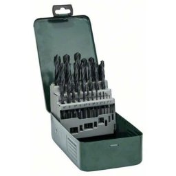 Bosch - Forets à métaux hss-r, set de 25 pièces