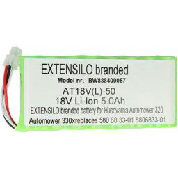 Batterie compatible avec Husqvarna Automower 430X, 430, 420 2017, 420 2018, 420 2019 robot tondeuse