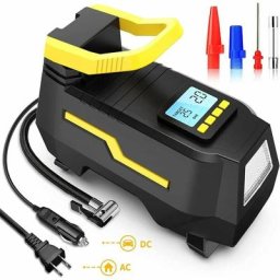 Compresseur d'air électrique portable 150 psi Pompe à air numérique dc 12V et ac 220V Mini pompe à