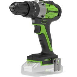 Greenworks - 24V Perceuse-visseuse 60 Nm - sans batterie et chargeur vert