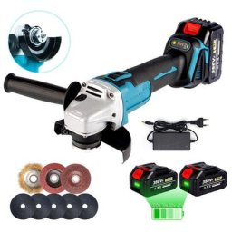 Meuleuse d'angle sans fil sans brosse 125 mm Onevan Meuleuse angulaire Outil électrique - Pour