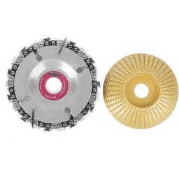 Disque de scie à chane Ensemble de disques de meulage en or pour outil de coupe de meuleuse d'angle