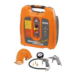 Compresseur d'air Mecafer Squirrel Revolutionair 1,5CV, Cuve de 6L intégrée à la carrosserie,