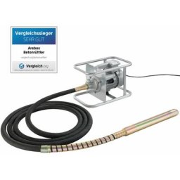 Vibrateur à Béton Vibrateur Interne Cylindrique 1500W 6m Poignée Pistolet Portable - Argent - Arebos