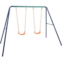 Ensemble de balançoire 2 places Acier vidaXL - N/A