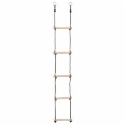 Vidaxl - chelle à 5 échelons 210 cm Bois de pin massif Brun