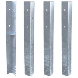 Ancrage au sol ancrage poteau SolidLock - set de ancrages pour aire de jeux & portique balançoire,