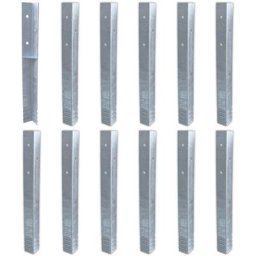 Ancrage au sol ancrage poteau SolidLock - set de ancrages pour aire de jeux & portique balançoire,
