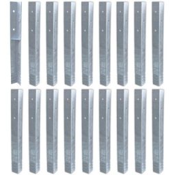 Ancrage au sol ancrage poteau SolidLock - set de ancrages pour aire de jeux & portique balançoire,