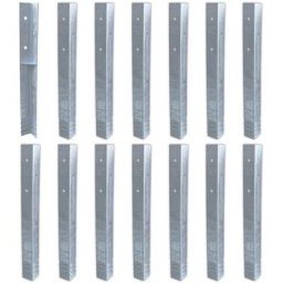 Ancrage au sol ancrage poteau SolidLock - set de ancrages pour aire de jeux & portique balançoire,