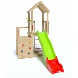 Trigano - Tour de jeux bois agile xplorer - 6 enfants - Bois