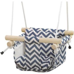 Aiyaplay - Balançoire bébé enfant siège bébé balançoire réglable barre sécurité accessoires inclus