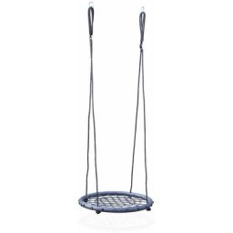 Alice's Garden - Balançoire nid d'oiseau Ø60cm pour portique de 2 à 2.2m agrès pour portique - Noir