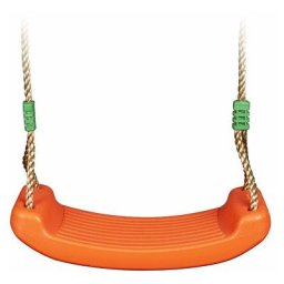Balançoire plastique orange pour portiques de 1,90 à 2,50 m - Orange