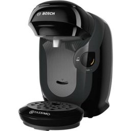 Bosch Haushalt - Style TAS1102 Machine à capsules noir One Touch, robinet dévacuation réglable en