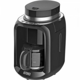KITCHEO CK71B - Cafetiere avec broyeur a café intégré - Utilisation café moulu ou café en grains