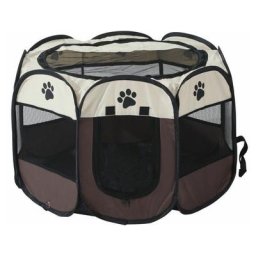 Clôture octogonale pour animaux de compagnie tente pour animaux de compagnie Oxford tissu résistant