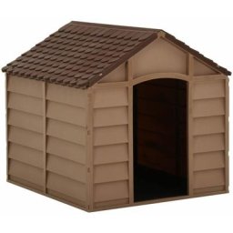 Niche pour chiens Marron 71x71,5x68 cm pp Vidaxl n/a