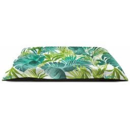 60x40x8 cm: Coussin avec motif à impression numérique Tropical pour chiens et chats
