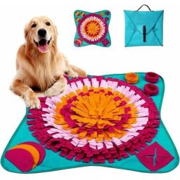 Tapis de Chien Snuffle Mat, Tapis éducateurs pour Chiens Dog Puzzle Toys Tapis de Fouille