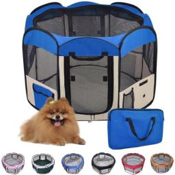 Parc pour Chien Portable,Tente de cag pour petits animaux,Parc Chien Enclos Etanche Pliable,avec